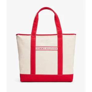 Tommy Hilfiger Borsa da Spiaggia Rosso AW0AW17294 XLG