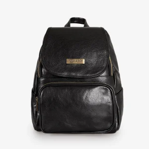 Zaino in Pelle Nera VIAVERDI Made in Italy