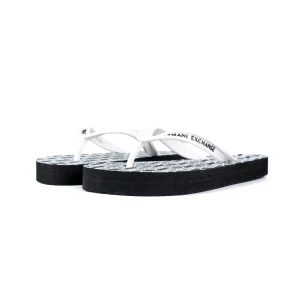 Armani Exchange Infradito Nero/Bianco XDQ010XV700 T037
