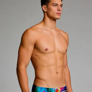 Slip da nuoto uomo da allenamento H2Otto 437H - Macchia