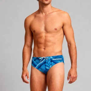 Slip da nuoto uomo da allenamento H2Otto 422H - Teschio Lana