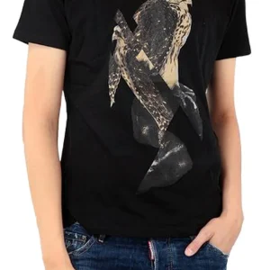 Neil Barrett T-Shirt PBJT150G B529S NERO