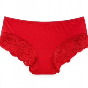 Slip Donna Microfibra & Pizzo - RED EDITION -