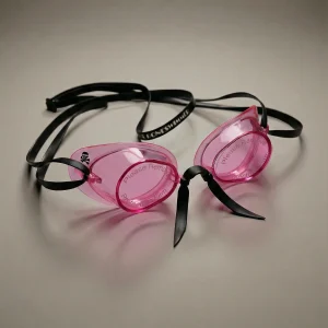 Occhialini Svedesi con silicone Soft Frame - Rosa chiaro
