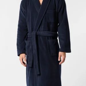 Vestaglia Lunga in Pile - Blu