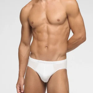 Slip Medio in Cotone Pima Bipack - Bianco