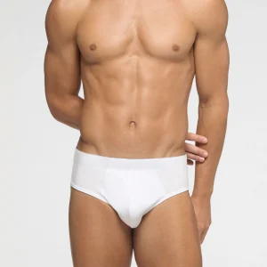 Slip Medio in Cotone elasticizzato Match Bipack - Bianco