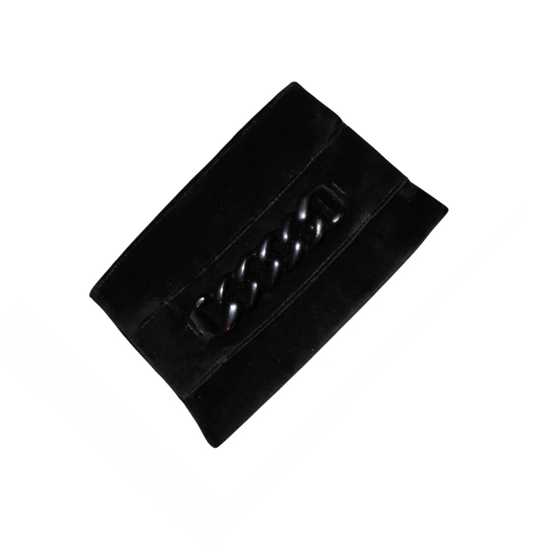 BORSA BRACCIALETTO - VELLUTO NERO