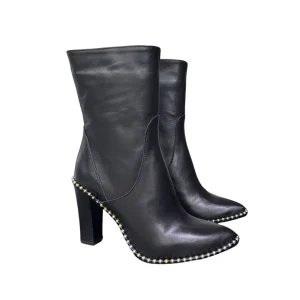 Stivaletto Zipper Nero