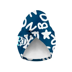 Turbante Sahara - 39S Navy Logo Bianco