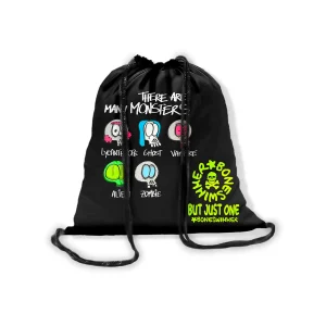 Zainetto in microfibra 108ZF - Monster