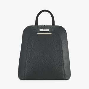 Zaino Donna in Pelle Grigio VIAVERDI Made in Italy