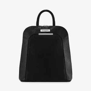 Zaino Donna in Pelle Nero VIAVERDI Made in Italy