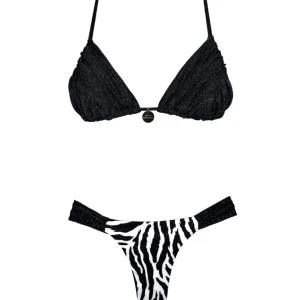 Bikini Black Lumière Zebrè