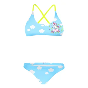 Bikini donna da allenamento Maui 161MF - Unicorno