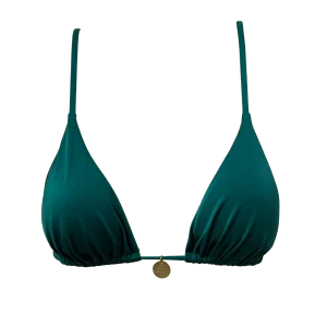 Triangolo Imbottito Satin - Green