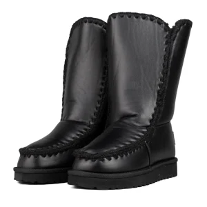 ICON Stivale Pelliccia Eco-pelle Nero IC7104SD