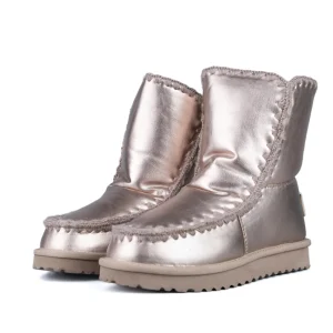 ICON Stivaletto Pelliccia Satinato Oro Rosa IC05263SD