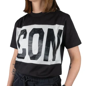 ICON T-shirt Logo Nero ICDF2W6T012
