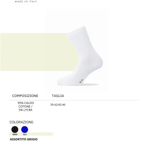 188/PA-CALZA MEDIA ALTEZZA CALDO COTONE