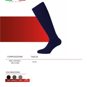 1168/GAMBALETTO-CALZA GAMBALETTO CON SOLETTA IN SPUGNA