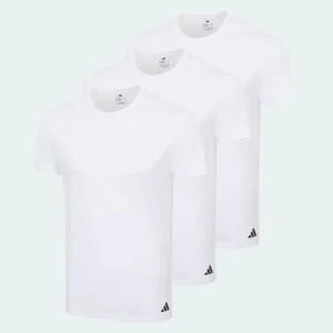 Adidas T-shirt in Conferzione da 3 Bianco JK3995